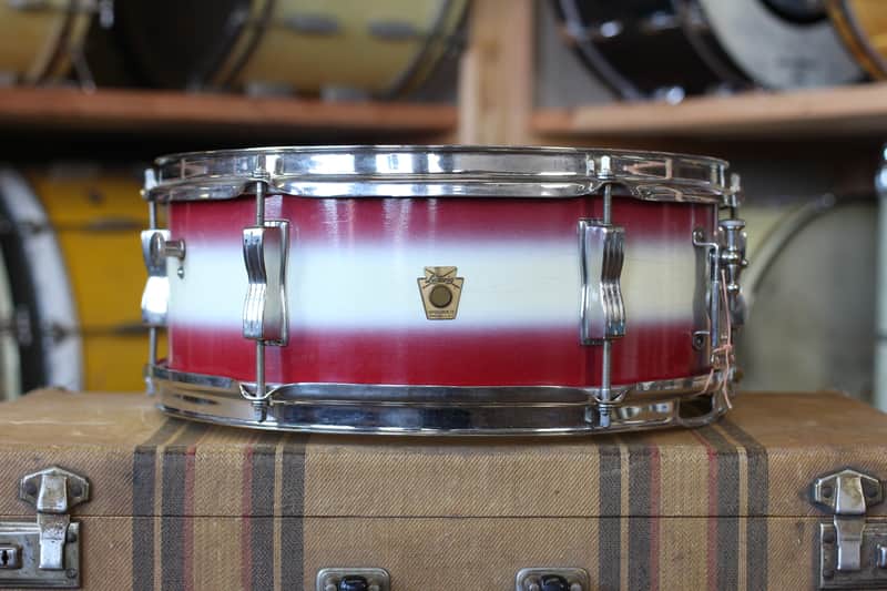 Ludwig No. 491 Pioneer 5x14" 6-Lug Snare Drum 1960 - 1968 image 5