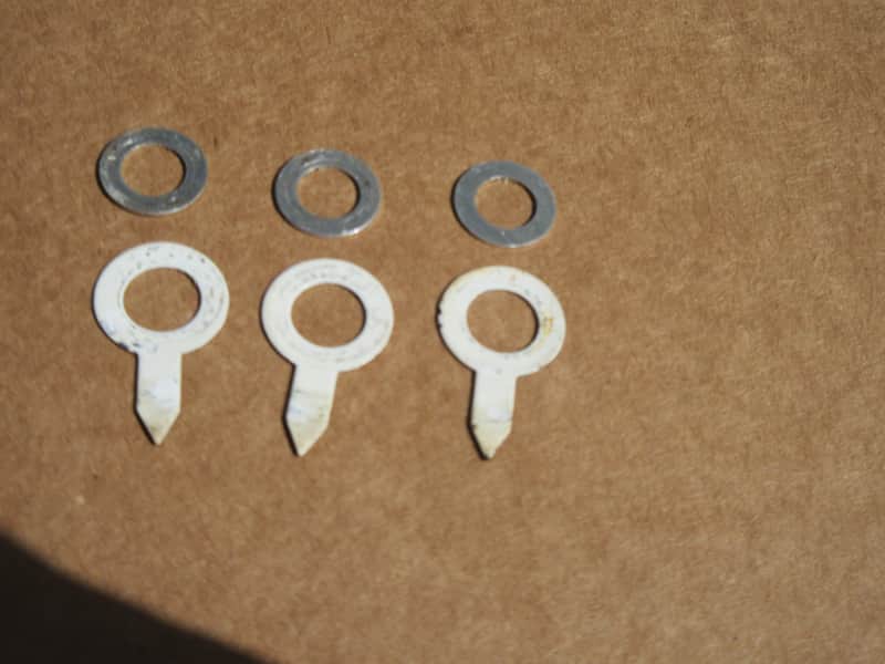 Teisco 1960s Guitar Knob Pointers Univox Cameo Kent Kawai Polaris Stradolin Kay image 1