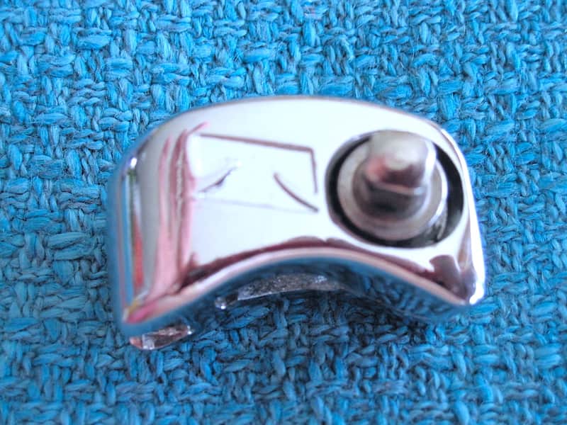 Tama ML12 Hinged Memory Lock, Chrome over Aluminum - USED image 1