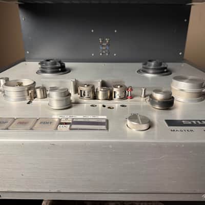 Studer A80-VU II 1/2" 2-Track Master Recorder + 1/4" Headstack | NAB | 15/30 IPS image 4