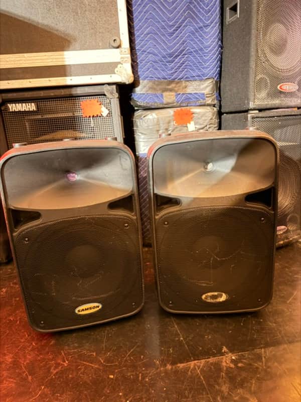 Samson Auro D12 400 Watt Passive Speaker Cabinets image 1