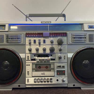 Vintage Classic Clairtone 7980 CONION C100F Boombox Ghetto Blaster. Serviced! image 1