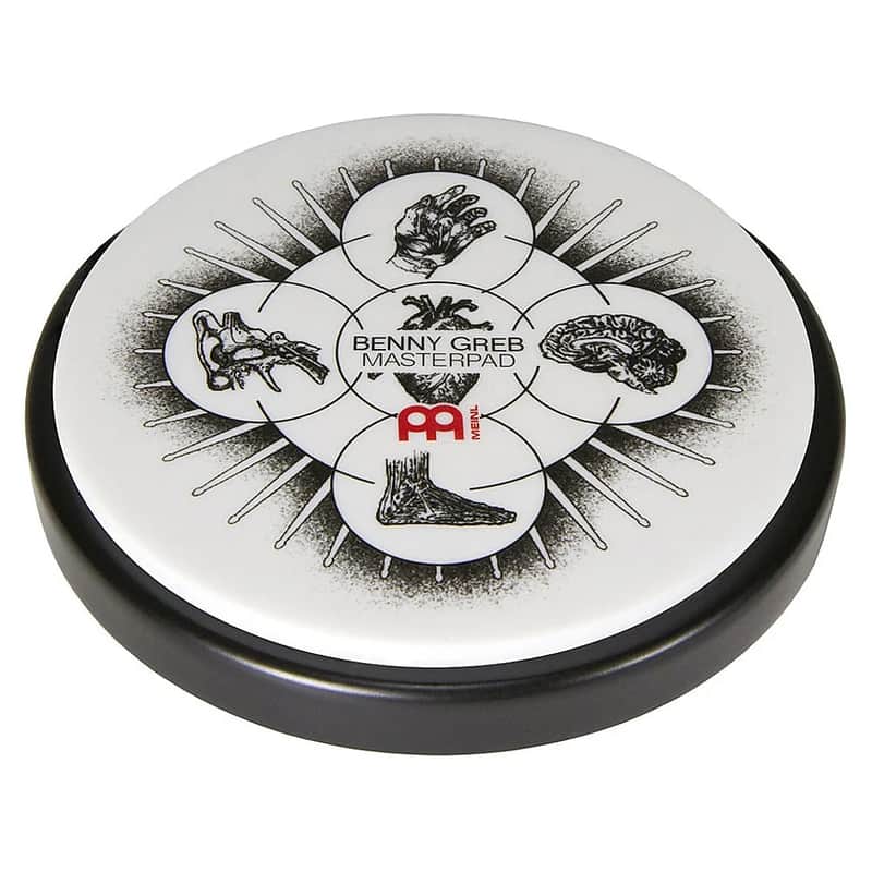 Meinl MPP-12-BG 12" Benny Greb Signature Practice Pad image 1