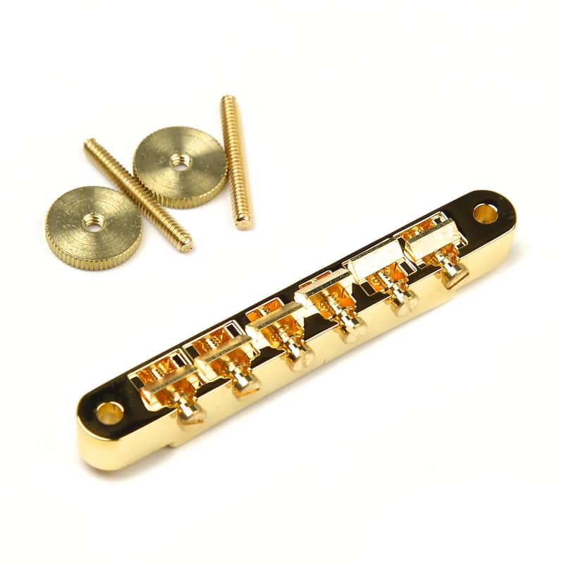 Gibson Historic Spec Non-Wire ABR-1 Bridge Gold image 1