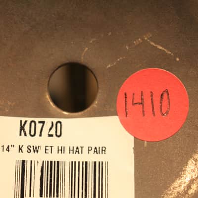 Zildjian K Sweet hats 14" Hihat Cymbal - Demo! image 11