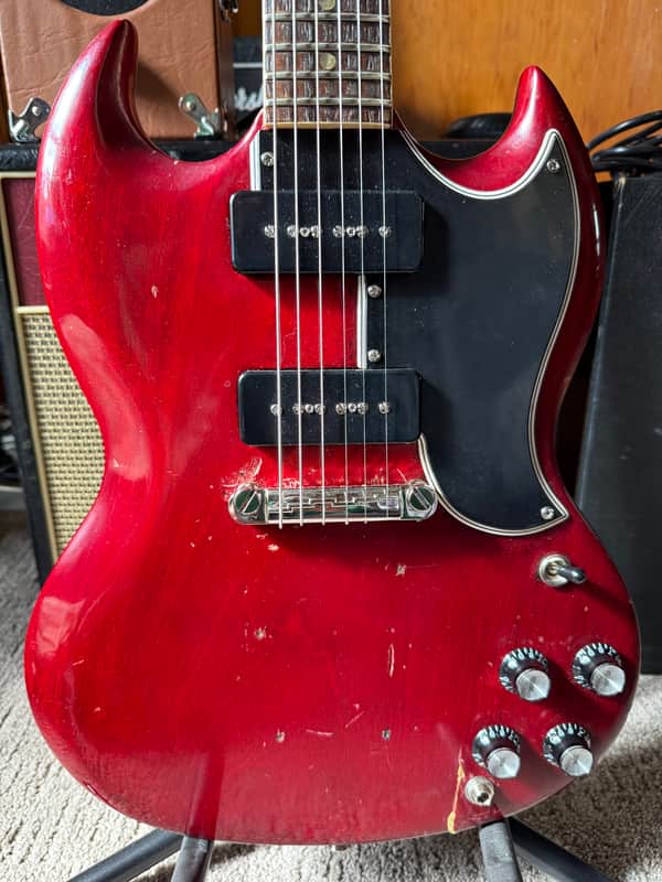 Gibson SG Special with Vibrola 1965 - Cherry - Fair