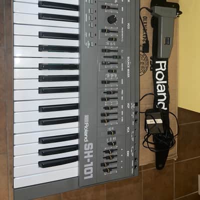 Roland SH-101 32-Key Monophonic Synthesizer 1982 - 1986 - Gray image 20