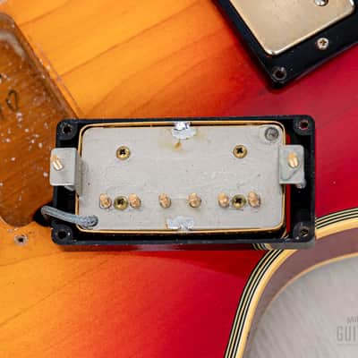 1984 Greco Mint Collection EG500C Custom Vintage Guitar Cherry Sunburst w/ Screamin PAFs, Japan Fujigen image 19