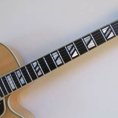 2000 D'Angelico NYL-2 Vestax 17" Archtop Natural H. Shiino Signed Label NEAR MINT! image 10