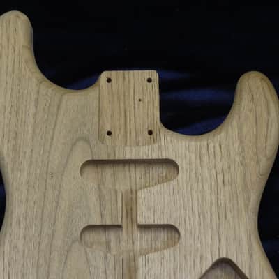 Aged Butternut Strat Style body - 3lbs 1oz #3669  *IMPORT CHARGES INCLUDED image 3