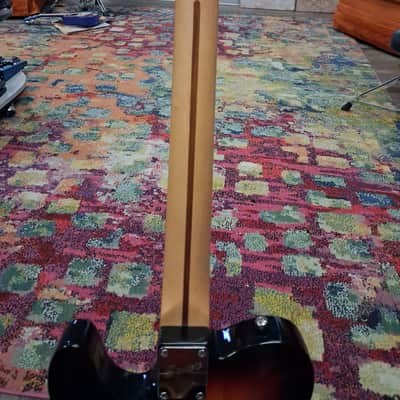 Fender Partscaster tele/jazzmaster - 3 tone sunburst lollar pickup image 8