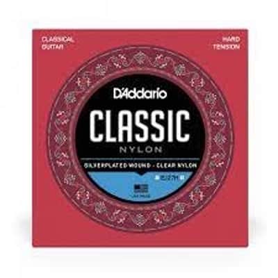 D'Addario EJ27H Student Nylon Classical Guitar Strings Hard Tension image 1