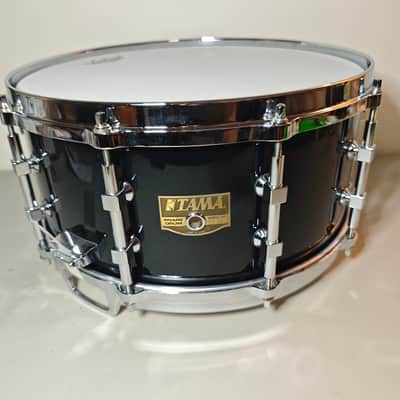 ⚡Tama Artstar/Artwood 14"X6.5" Snare Drum Made in Japan - Piano Black*NEW HEADS*⚡ image 3