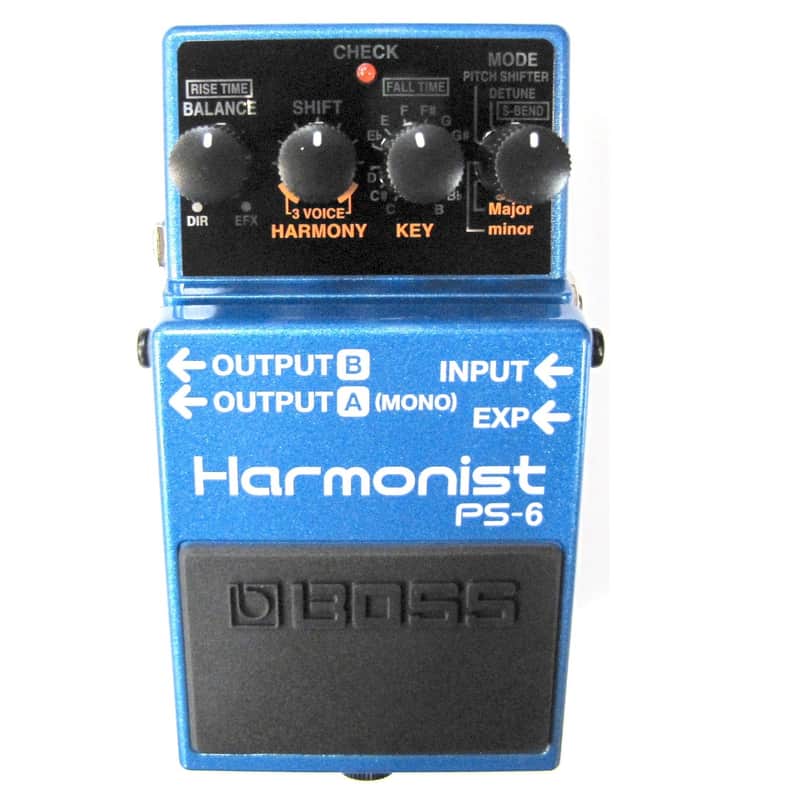 Used Boss PS-6 Harmonist Guitar Effects Pedal image 1