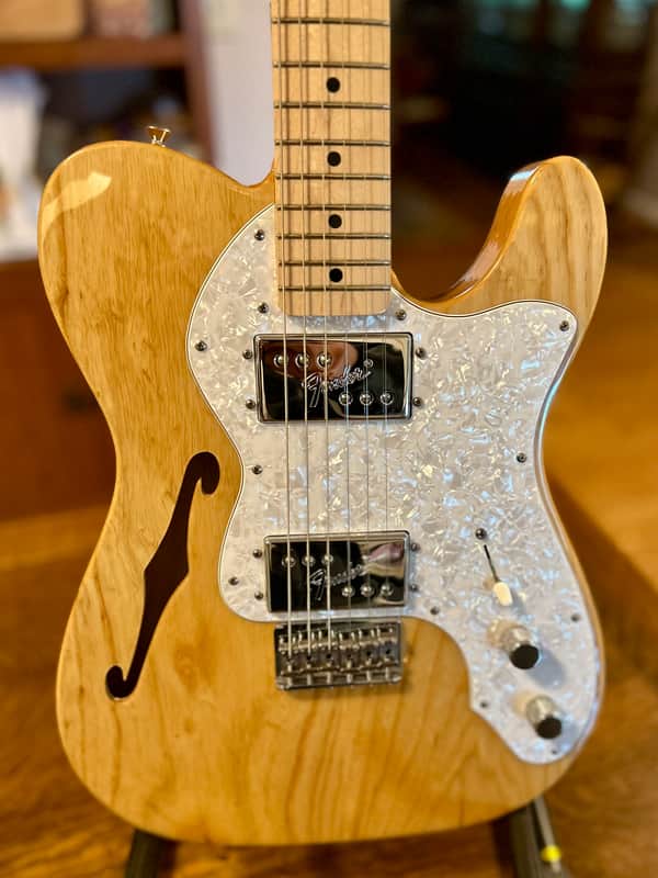 Fender Classic Series '72 Telecaster Thinline 2000 - 2018 - Natural image 1