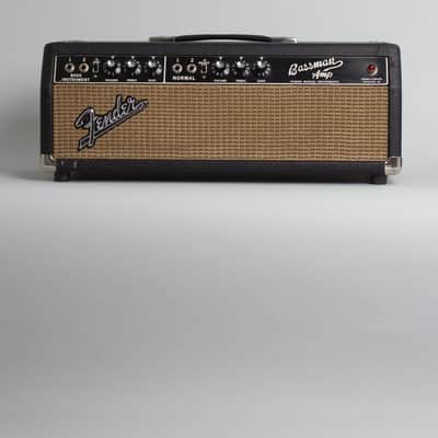 Fender Black Panel Bassman 2-Channel 50-Watt Guitar Amp Head 1964