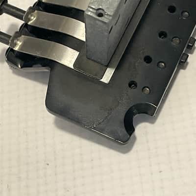 2000's Black Electric Guitar Licensed Floyd Rose Double Locking Tremolo Bridge image 7