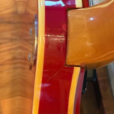 Mosrite of California Custom 1968 Cherry Semie Moseley Semi-Hollow Bakersfield Maphis image 8