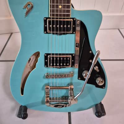 Duesenberg Caribou 6-String Chambered Electric Guitar 2020s - Narvik Blue image 1