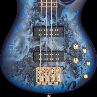Ibanez SR Standard 4 String Electric Bass - Cosmic Blue Frozen Matte (SR300EDXCZM) image 12