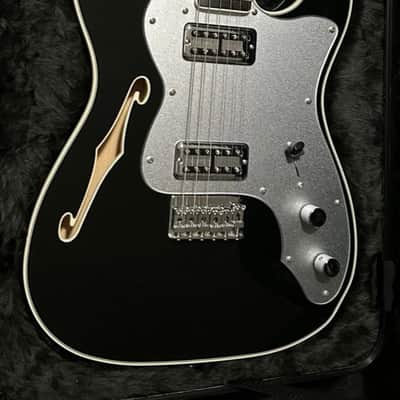 Fender Telecaster Thinline Super Deluxe 2015 Black MIJ image 1