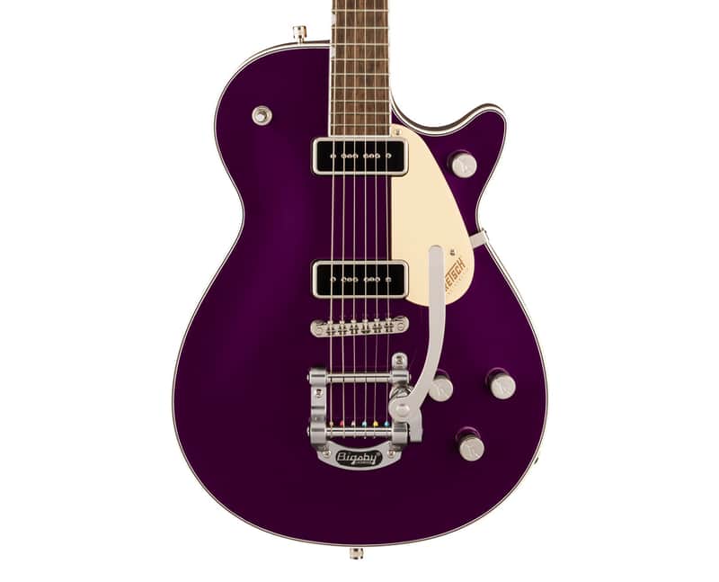 Used Gretsch G5210T-P90 Electromatic Jet Two 90 SC w/Bigsby - Amethyst image 1
