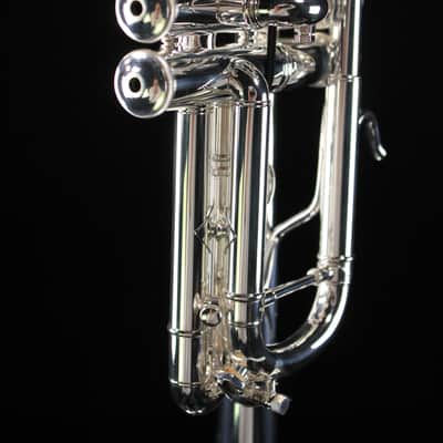 Bach C180SL229PC Stradivarius Philly Professional Model C Trumpet 2010s - Silver-Plated image 5