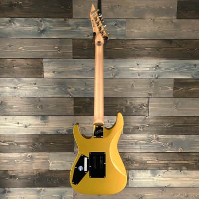 ESP LTD Mirage Deluxe '87 Electric - Metallic Gold image 3