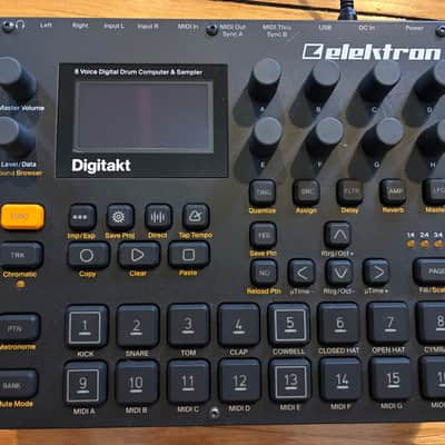 Elektron Digitakt 2017 - 2024 - Black image 2