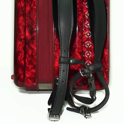 Paolo Soprani Paolo VI 5 Rows Button Accordion made in Italy, C Griff Professional Concert Accordeone de Botones, Straps and Hard Case, 2591 image 11