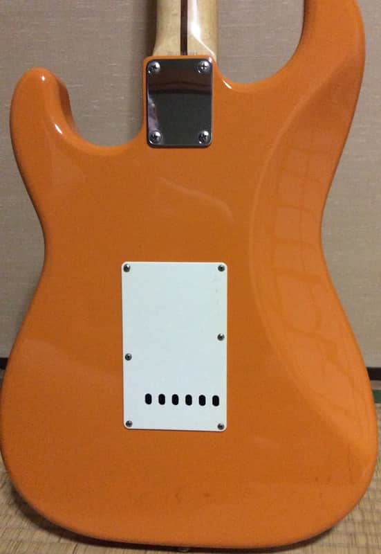 Fender Japan Stratocaster ST-38 1993 Capri Orange - MIJ, Fuji-gen