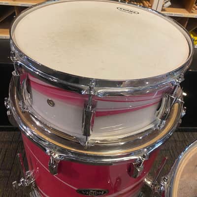 Pearl Vision Birch 5 Piece Shell Pack - White/Pink Swirl image 5