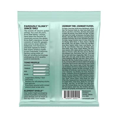 Ernie Ball Mondo Slinky Electric Guitar Strings 10.5-52 + 2 FREE Strap Locks 2025 image 2