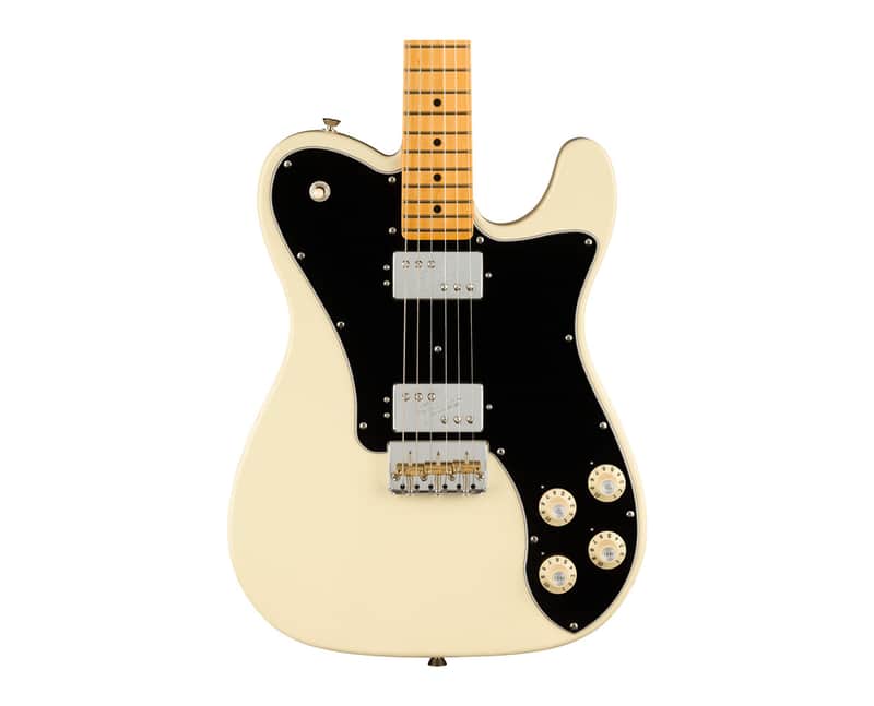 Used Fender American Professional II Telecaster Deluxe Olympic White image 1