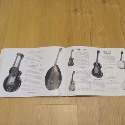 Vintage 1937 Gibson Full-Line Catalog X! Extremely Rare, Original Case Candy, Paperwork! image 15