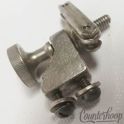 Ludwig Snare Drum Strainer Nickel 7/16"Marching Parade Vintage 20s USA Tensioner image 3