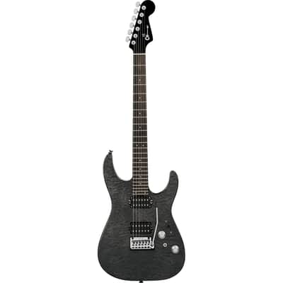 Charvel Pro-Mod Plus DK24 HH 2PT EB QM Midnight Ocean image 1