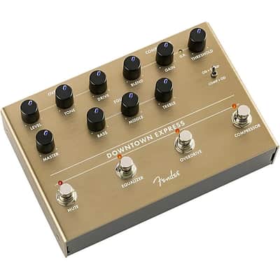 Fender  Downtown Express Bass Multi-Effects Pedal 2024 - Gold image 3
