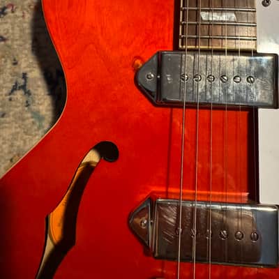 Epiphone Ltd. Ed. Casino - Rare GLOSS Sunrise Orange (2018 Qingdao) w/ Hard Case image 19
