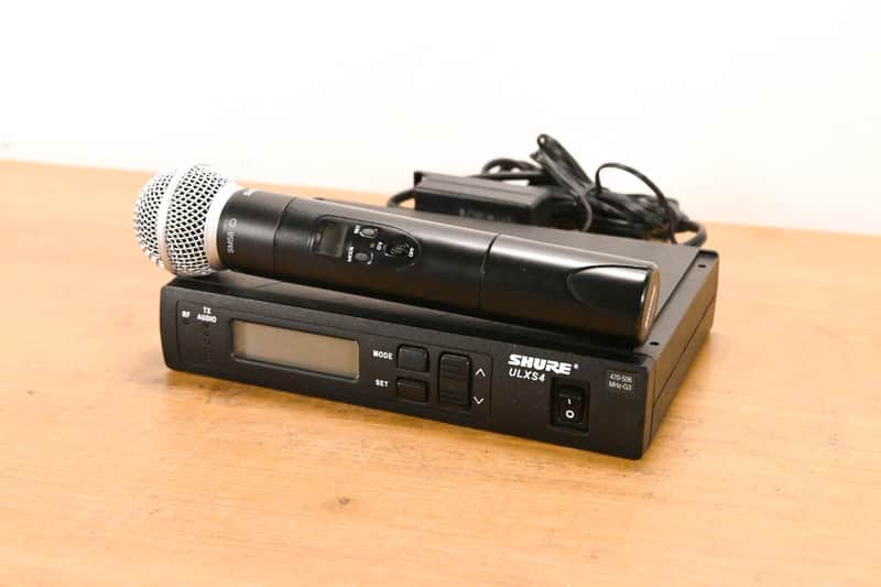 Shure ULXS24/58 Handheld Wireless System - G3 Band: 470-506 MHz CG010X4 image 1