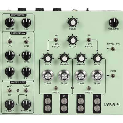 SOMA Laboratory Lyra-4 Organismic Drone Synthesizer (Green) image 1