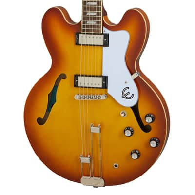 Epiphone Riviera Semi-Hollow Guitar w/ Mini Humbucker Pickups - Royal Tan image 1