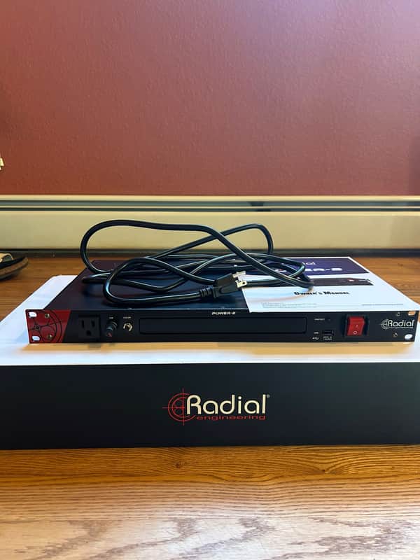 Radial Power-2 Surge Suppressor and Power Conditioner 2021 - Black image 1