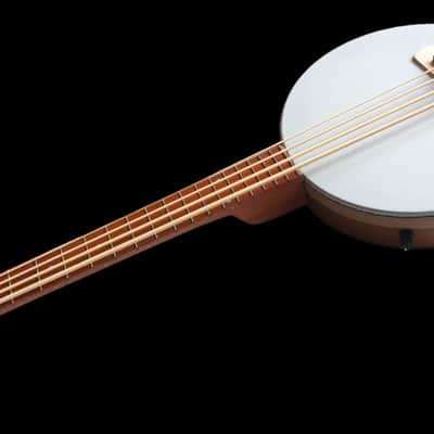 Buzzards Field Bass Banjolele Bass Banjo 2024 - Shellac / natural image 3