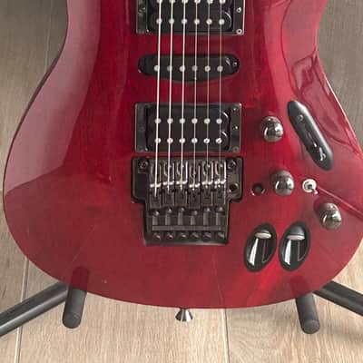 Ibanez S6CST / S-PB1 / S-PB2-TRD J. Custom 1999 - Transparent Red image 2