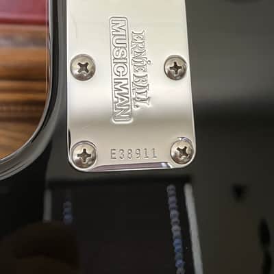 Ernie Ball Music Man StingRay 3EQ 2004 Black W/ Hardcase image 4