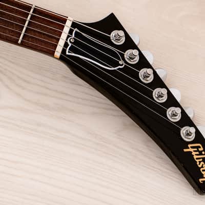 2012 Gibson Explorer ‘76 Vintage Reissue Ebony w/ Case image 4