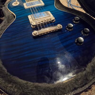 Gibson Les Paul Standard 2004 - Midnight Manhattan Blue image 2