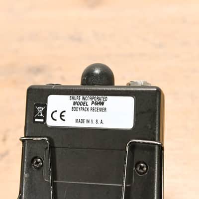Shure P6HW Wired Bodypack Receiver CG011VP image 7