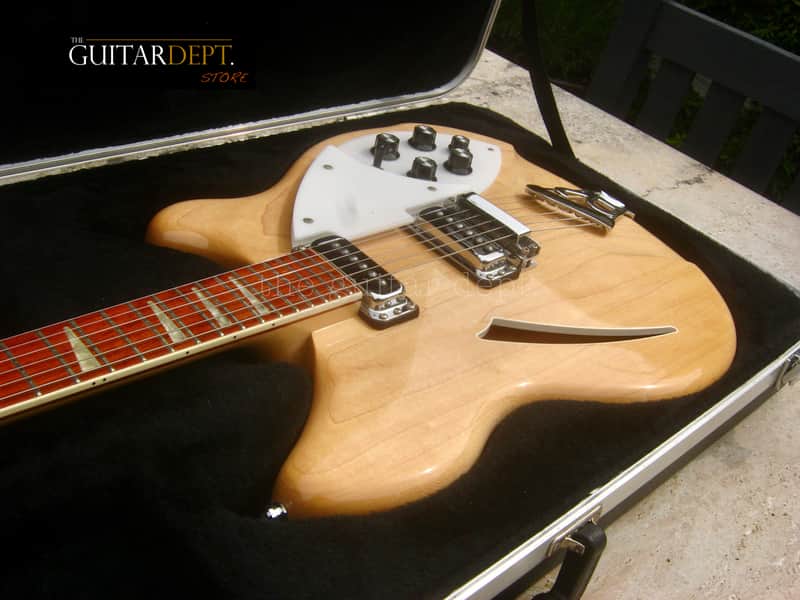♚ IMMACULATE ♚ TIMEWARP !♚ 2002 Rickenbacker 360-6 Deluxe ♚ MapleGlo ♚ 330 ♚ Shark Tooth Inlays ! image 1